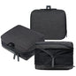 Nordace Travel Packing Organizers Set for Men and Women - 2x Packing Cubes & 1x Wash Pouch - Durable & Water Resistant (Black) - color: Black