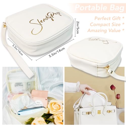 Women's Emergency Kit for Weddings 29 Essential Items for Brides Daily Use All in One Travel Kit Personal Care Survival Set for Team Bride - style: Queen Beige