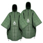 ONETIGRIS Camping Blanket with with Recycled Synthetic Insulation,Wearable Hoodie Blanket | Ultralight Water-Resistant Warm Camping Blanket for Outdoor, Hiking, Stadium - color: 2pcs-green