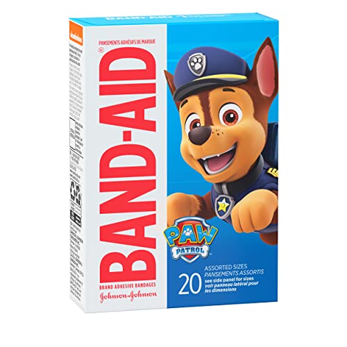 Band-Aid Adhesive Bandages, 20 ct (Pack of 2) | Nickelodeon PAW Patrol | First Aid | Assorted - size: 20 Count (Pack of 2), style: PAW Patrol
