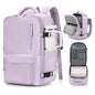 VGCUB Carry on Travel Backpack for Women Men Large Laptop Gym Work Frontier Airlines Personal Item Bag Business Airport Lightweight Backpack Flight Approved Mochilas de Viaje, Purple - color: Purple, style: Large