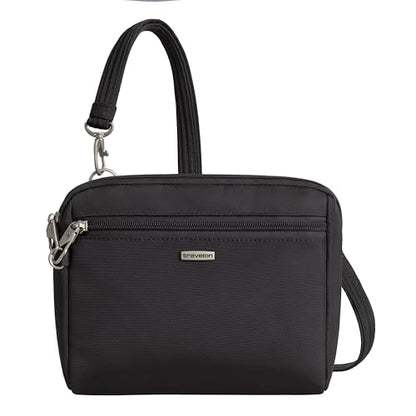 Travelon Anti-Theft Classic Convertible Crossbody & Waist Pack - color: Black