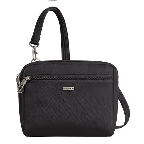 Travelon Anti-Theft Classic Convertible Crossbody & Waist Pack - color: Black
