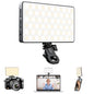 Selfie Light Ring Light for Phone: 90 LED Rechargeable iPhone Fill Lights, Ring Light for Camera Picture, Makeup Photo, Video Conferences, Laptop Use, Zoom Meetings, TikTok, Vlog Photography - color: BLACK