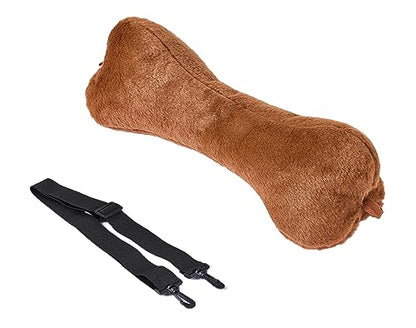 Head Pillow for Recliner Chair，for Sofa, Recliner Neck Pillow, Bone Couch Neck Pillow (Brown) - color: Brown