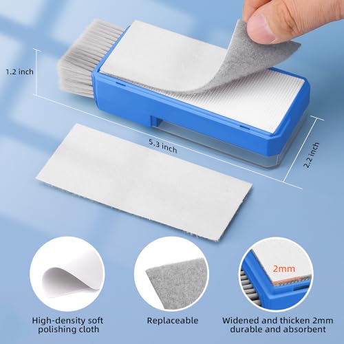 Ordilend Keyboard Cleaning Kit Laptop Cleaner, All-in-One Computer Camera Cleaning Kits Brush Tool, Multi-Function PC Electronic Cleaner for iPad iPhone Pro Earbuds Camera Monitor with Patent, SkyBlue - color: SkyBlue