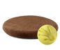 Sigmat Memory Foam Seat Cushion Anti-Slip Soft Round Stool Cushion Chair Pad 20 Inch Coffee - color: Coffee, size: 20 Inch