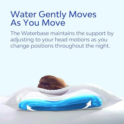 Mediflow Water Pillow - Elite Collection, Fiber Pillow. Orthopedic Pillow for Neck Pain Relief, Adjustable Water Pillow for Sleeping. (4 Pillows) - size: Family Pack (4 Pillows)