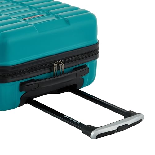 Travelers Club 22-Inch Gilroy Rolling Hardside Carry-On Luggage, Teal Blue - color: Teal Blue, size: 22-Inch
