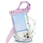 Case-Mate Soap Bubble IP68 Waterproof Phone Pouch - Floating Waterproof Phone Case w/Crossbody Lanyard - Cruise Ship Travel Essentials - Compatible w/All Devices - Touchscreen Friendly - Iridescent - color: Iridescent
