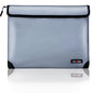 Fireproof Waterproof Money Document Bag - with 4200°F Heat Insulated Safe Storage Pouch with Zipper Upgraded 8 Layers of Functional Material for Valuables (13.9"x10.6" Gray) - size: 13.9"x10.6"