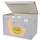 Foldable Large Kids Toy Chest with Flip-Top Lid, Collapsible Fabric Animal Toy Storage Organizer/Bin/Box/Basket/Trunk for Toddler, Children and Baby Nursery (Llama) - color: Llama