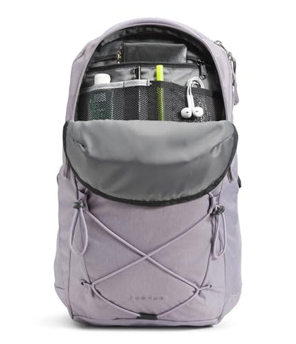 The North Face Women's Jester Everyday Laptop Backpack - Commuter Travel Bag, Laptop Sleeve, Water-Repellent, Minimal Grey Dark Heather/Minimal Grey-NPF, One Size - color: Minimal Grey Dark Heather/Minimal Grey-npf