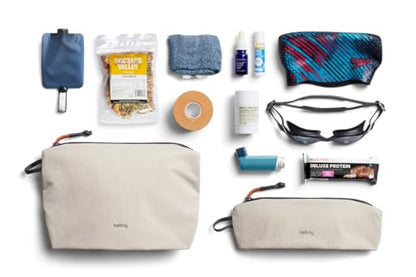 Bellroy Lite Pouch Duo (Lightweight Pencil case and Pouch) - Ash - color: Ash