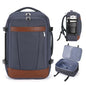 ECOHUB 19" Travel Backpack for Men Women 19x7.1x12.6 Spirit Airlines Personal Item Bag Backpack with Wet Compartment,Grey - color: Grey