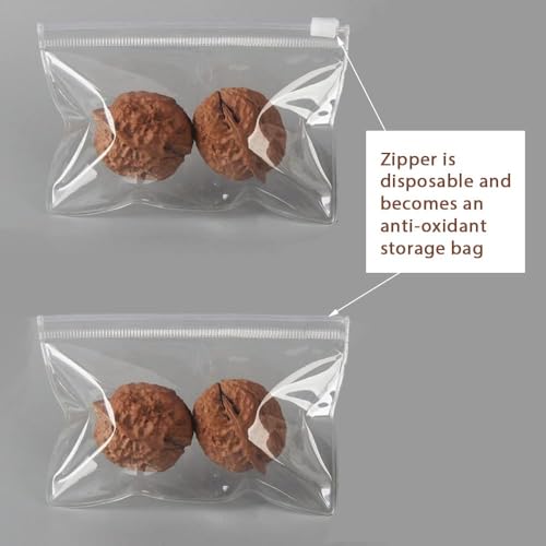 50PCS Bags | Jewelry Bags Clear Plastic Transparent PVC With Zipper Closure, Jewelry Bag Small Plastic Bags For Jewelry (8 * 8cm 3.15 * 3.15 inch) - color: Clear - 3.15"×3.15"