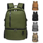 TUGUAN Insulated Cooler Backpack 38 Cans Double Deck Leakproof Lightweight Soft Lunch Backpack Small Cooler Bag Beach Picnic - color: 8901-green