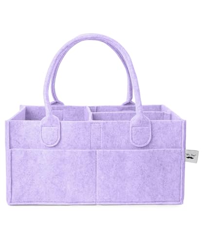 Mr. Pen- Baby Diaper Caddy Organizer, lavender dream, Nursery Storage Bin and Car Organizer for Diapers and Baby Wipes - color: Lavender Dream, size: 1 Pack, Regular