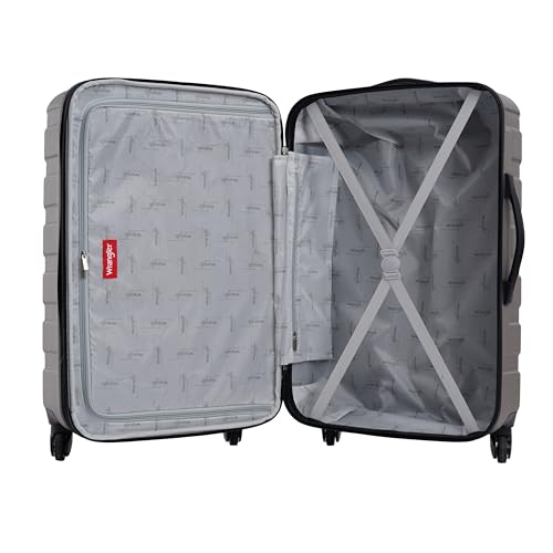 Wrangler 4 Piece Miami Luggage and Packing Cubes Set, Desert Taupe - color: Desert Taupe, size: 4 Piece Set