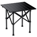 EYPINS Ultralight Camping Table Foldable - Small Beach Table, No-Wobble, 3.7 lbs Portable Compact with Carry Bag,Carbon Steel Outdoor Side Table for Backpacking, Picnic BBQs, Cooking