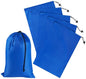 PALTERWEAR Drawstring Bag with Toggle - Nylon Cinch and Ditty Sturdy Organization Pouch Six-Pack (Red, 10 x 15 Inch, Set of 6) - color: Blue, size: 10 x 15 Inch