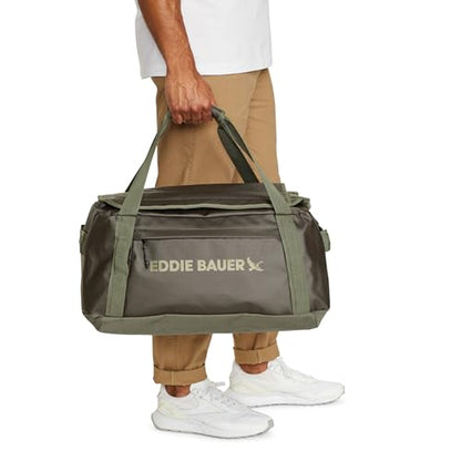 Eddie Bauer Maximus Duffel Bag 40L and 70L | Hiking | Outdoor | Travel | Lightweight | Weather-Resistant | Durable | Rugged - color: Spruce, size: 70L