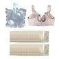 Ouliget Portable Bra Underwear Inflatable Bag,Bra Support Bag for Preventing Deformation,Traveling Lingerie Protective Organizer Bag,50 Pieces
