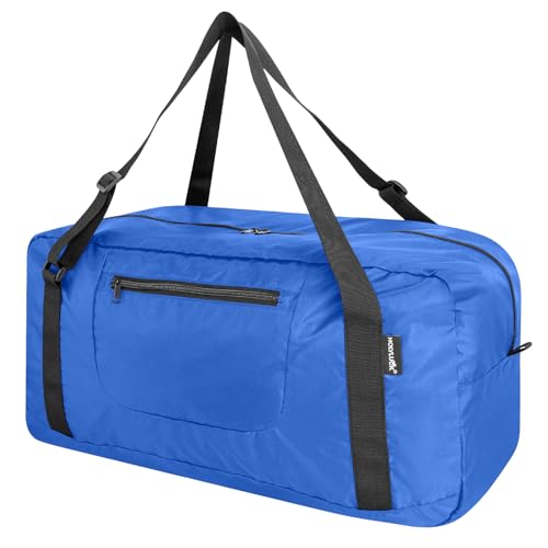 HOLYLUCK Foldable Travel Duffel Bag For Women & Men Luggage Great for Gym -55L, Blue - color: Blue, size: 55L