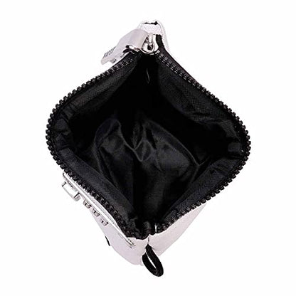 Vaultz Locking Accessories Pouch, 5x8 Inches, White (VZ03988) - color: White, size: 5x8