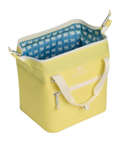 Stanley All Day Julienne Soft Cooler Bag and Lunch Box | Insulated Travel Bag with Zipper | BPA-Free - color: Daffodil, style: Mini