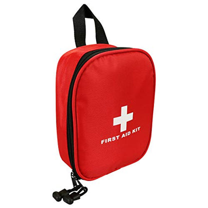 Nylon First Aid Kit Empty, Travel Empty First Aid Kit Pouch Bag for Emergency at Home, Office, Car, Outdoors, Boat, Camping, Hiking(Bag Only) - size: 6.7 x 5.1 x 2.1 Inch