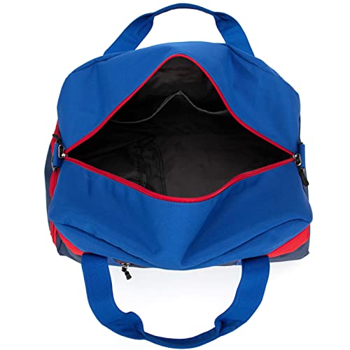 Kids Duffle Bag for Boys or Girls, Fit Sports Practice, or Overnight Travel Weekend (Navy Blue) - color: Navy Blue