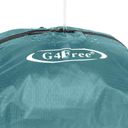 G4Free 20L Lightweight Packable Backpack Travel Hiking Daypack Foldable Backpack for Men Women - color: A-teal
