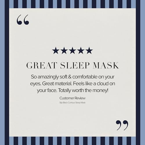 slip Pure Silk Contour Sleep Mask: Protect Your Delicate Lashes with Our Innovative, Lash-Friendly Design. Experience Uninterrupted Beauty Sleep with Slipsilk™ Comfort, 1 Contour Mask, Rest Day - color: Rest Day