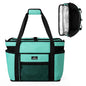 Large Beach Tote Bag with Insulated Cooler Compartment– Spacious Mesh Beach Bag for Pool, Swim & Travel, Wet/Dry Separate Compartments