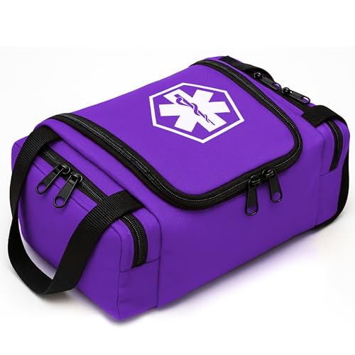 Dixie EMS Dixigear Empty First Responder II Bag 10.5" x 5" x 8" – Purple - color: Purple
