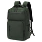 Waterproof Laptop Backpack for Men & Women, Flight Approved Anti-Theft Daypack with 15.6-inch Laptop Sleeve (Green) - color: Green