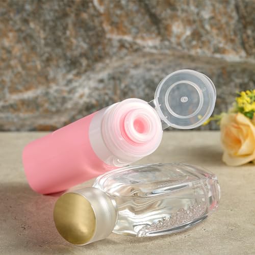 INSFIT 17 Pack Travel Bottles for Toiletries, TSA Approved 3oz 2oz Travel Size Toiletries, BPA Free Leak Proof Squeezable Silicone Tubes Travel Essentials for Shampoo Conditioner Lotion Soap - color: Multicolored