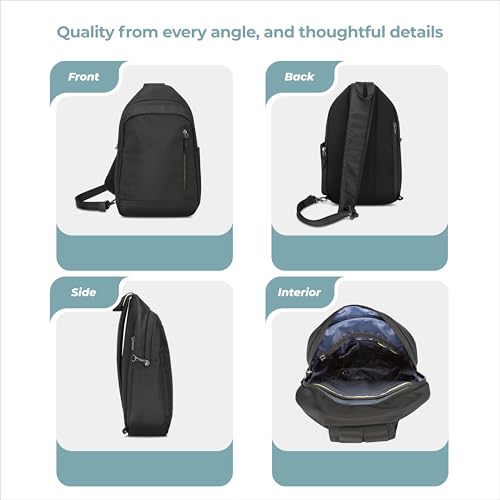 Travelon Anti Theft Urban Sling Bag - color: Black