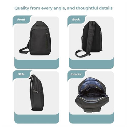 Travelon Anti Theft Urban Sling Bag - color: Black