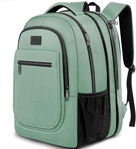 MATEIN Laptop Backpack for Women, Expandable 15.6 inch, Anti Theft Travel School Backpack, Water Resistant College Bookbag for Computer Bag Gifts for Men Women, Cyan - color: Cyan, size: 15.6 inch