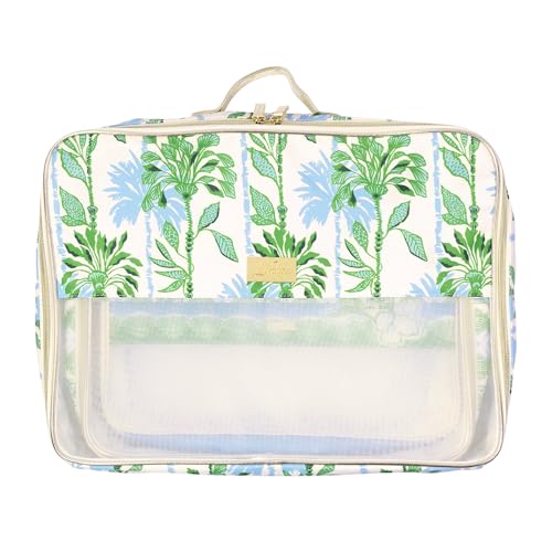 Lilly Pulitzer Packing Cubes Set of 3, Small, Medium & Large Suitcase Organizers, Travel Must Haves for Luggage (Swayin in the Breeze)
