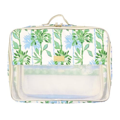 Lilly Pulitzer Packing Cubes Set of 3, Small, Medium & Large Suitcase Organizers, Travel Must Haves for Luggage (Swayin in the Breeze)