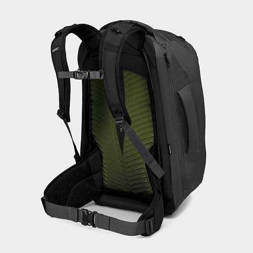 Osprey Farpoint 40L Men's Travel Backpack, Tunnel Vision Grey - color: Tunnel Vision Grey, size: 40L