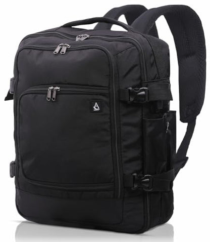 Aerolite 17x13x8” Jetblue Airlines Maximum Size Backpack Eco-Friendly Cabin Luggage Approved Travel Carry On Holdall Lightweight Shoulder Bag Flight Rucksack with YKK Zippers 5 Year Warranty - size: 17x13x8" JetBlue