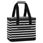 SCOUT The Stiff One - Large, Soft, Lightweight, Insulated Cooler with Hard Bottom, Beach, Family, Travel, Picnic Cooler - color: Fleetwood Black