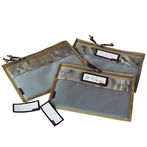 3-Pack Handgun Case,Small Soft Pistol Rug Case Tactical Handgun Storage Pouch with for Hunting Shooting Range Sports 4 of ID Patches Included (Small Camo) - color: Small Camo