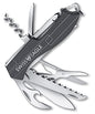Swiss Eagle 9-in-1 Mini Pocket House Hold & Campaign Tool, Premium with Blade, Scissor, Screwdriver, Plier, Magnifying Glass, Tweezer Christmas Gifts - Blue (Black)