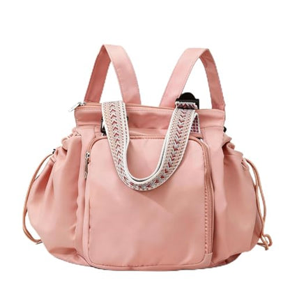Everyday Bag Tote for Women Large Capacity with 15 Compartments Travel Work Shoulder Bag Convertible Diaper Backpack Organizer Water-Resistant Lay-Flat Hospital Essentials for Teacher Work Daily Use