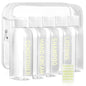 Travel Shampoo Bottles 5 pcs 3.4oz TSA Approved Travel Bottles for Toiletries Travel Size Bottles Leak Proof Empty Lotion Containers with Flip Cap Small Plastic Squeeze Bottlesp-Clear - color: Clear